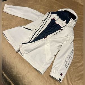Tommy Hilfiger Womens 3-in-1 Systems Anorak Hooded Jacket Size Medium